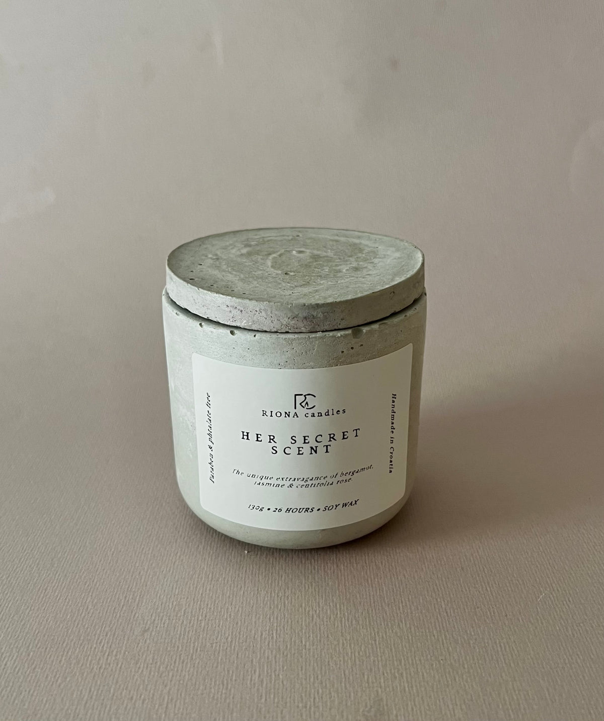 Her Secret Scent - Mirisna svijeća bergamot, jasmin i ruža