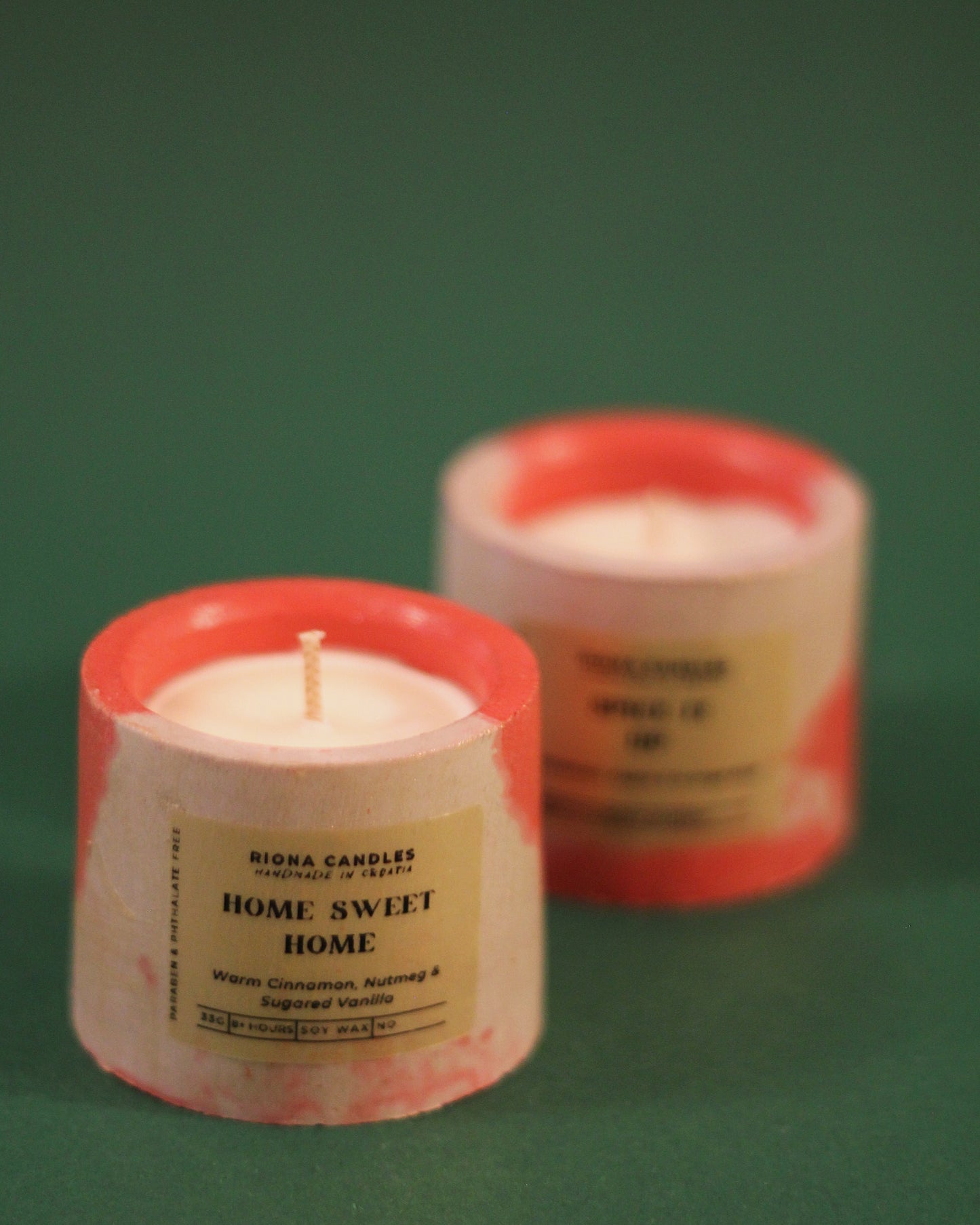 "Home sweet home" Božićna svijeća