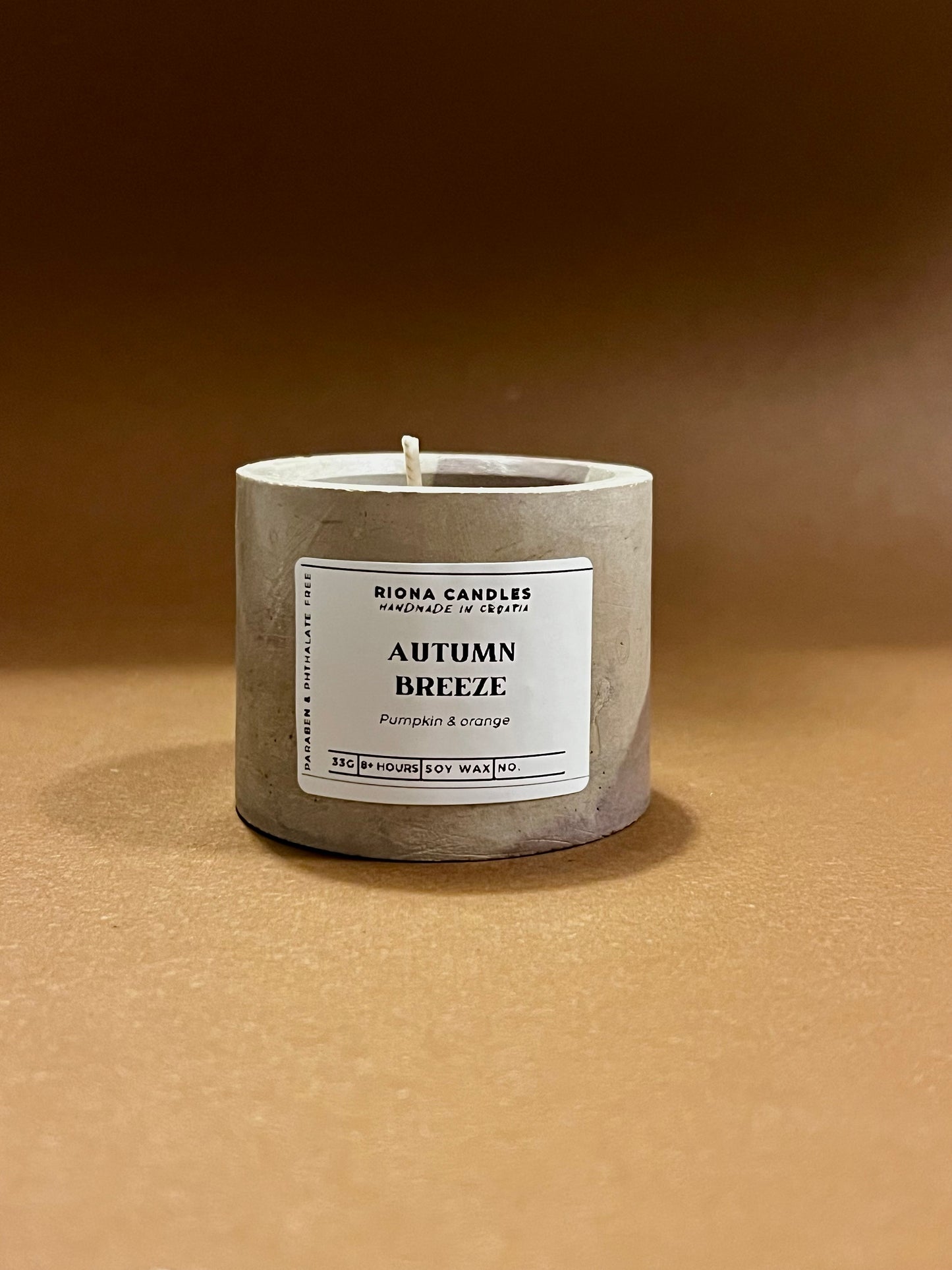 Mirisna svijeca ručno izrađena od prirodnog sojinog voska