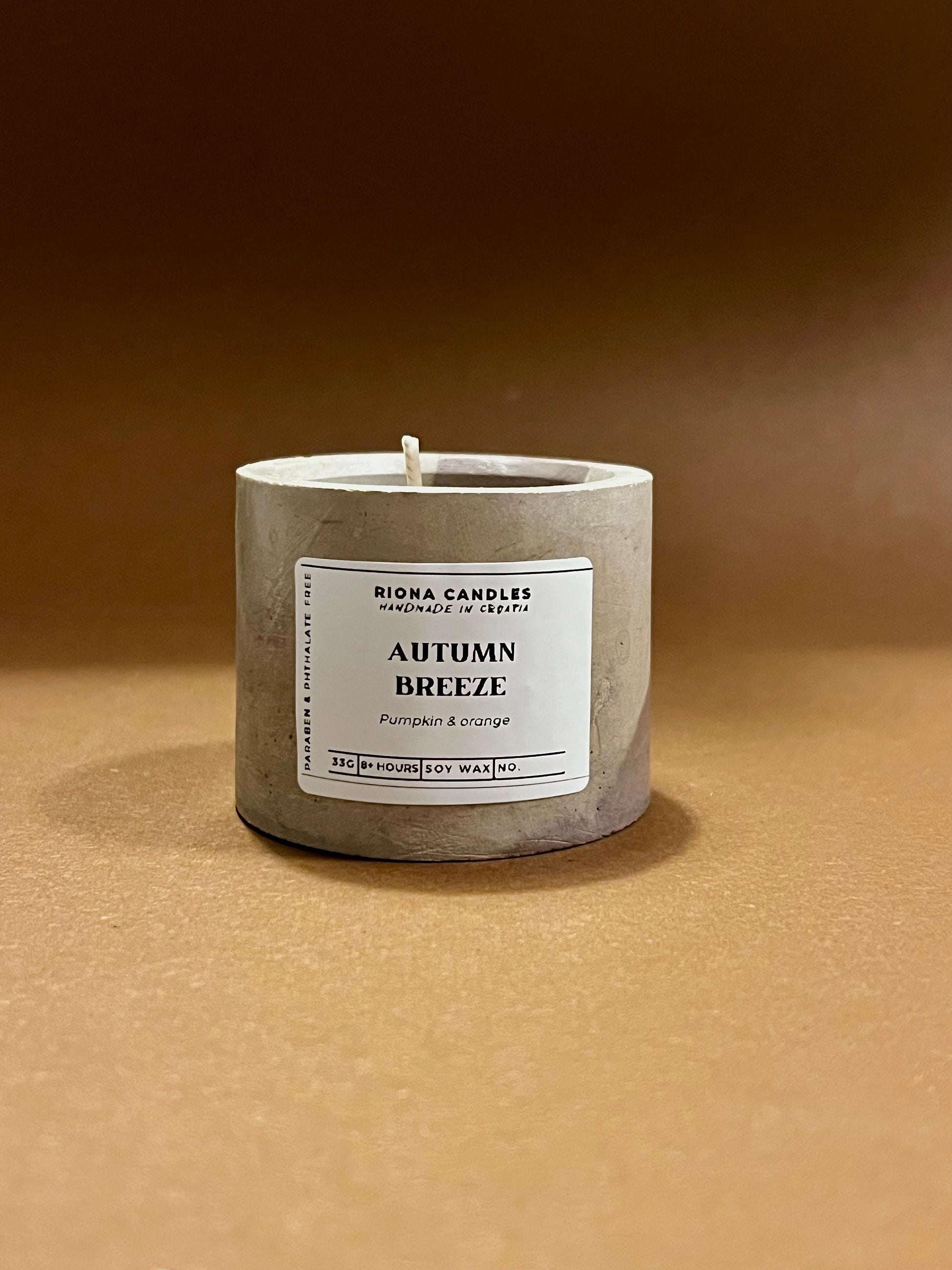 Mirisna svijeca ručno izrađena od prirodnog sojinog voska