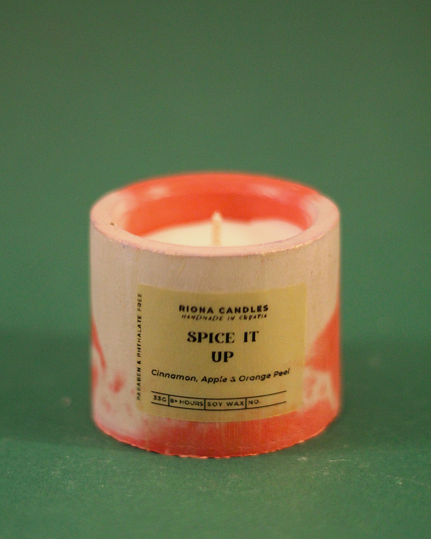 "Spice it up" crvena Božićna svijeća