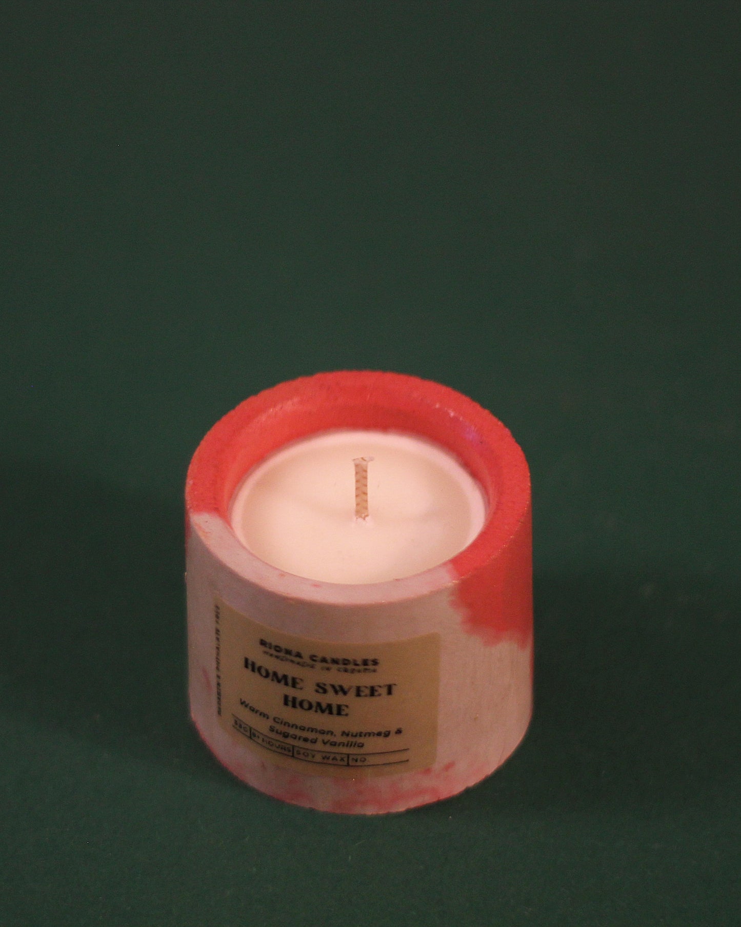 "Home sweet home" Božićna svijeća