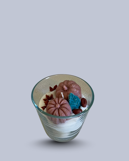 3D svijeca s bundevama